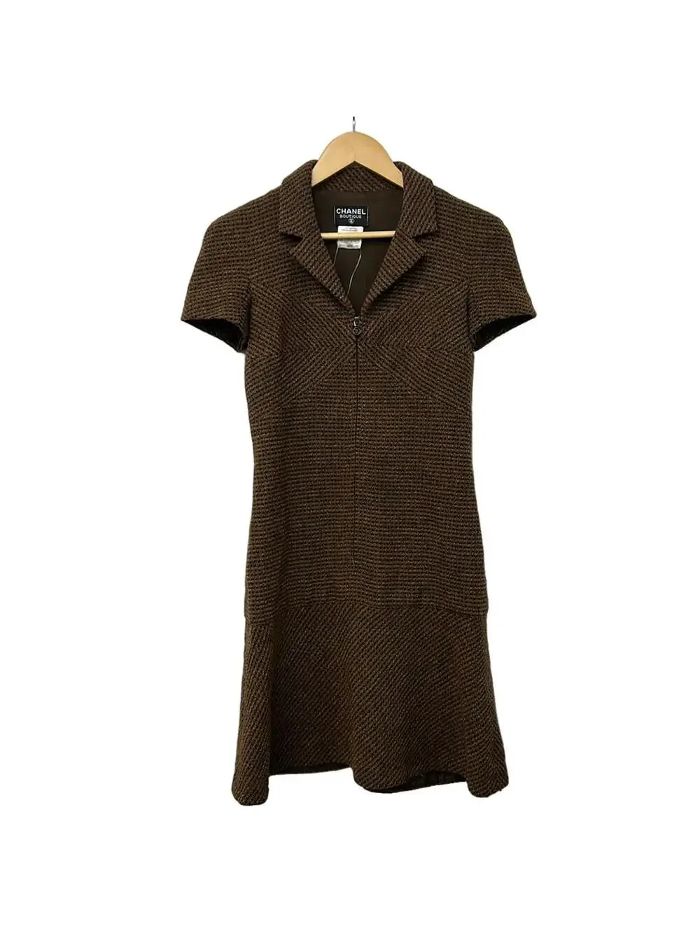 Chanel Dark Brown Black Women's Dress #277606C53B
